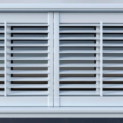 aluminium louver window